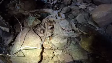 Fenomen 'İnersen çıkamazsın' denilen 90 metrelik çukura girdi! Aşağıda gördükleri korkunç