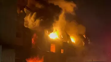 Adana'da Hırdavat Dükkanında Yangın