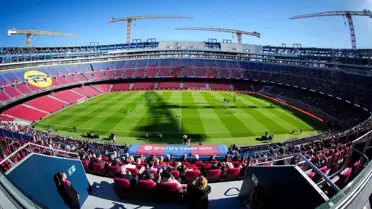 Barcelona, Yenilenen Camp Nou'da İlk Antrenmanını Yaptı