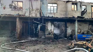 Aydın'da Yangın: Bir Ev Küle Döndü