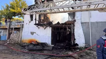 Yeşilova'da Yangında Yaşlı Çift Hayatını Kaybetti