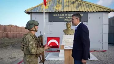 Vali Çelik ve Korgeneral Topaloğlu Üs Bölgelerini Ziyaret Etti