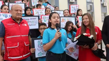 Kızılay Haftası'nda İskenderun'da Etkinlik