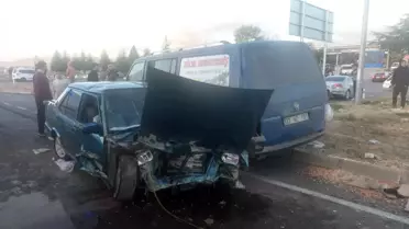 Şarkikaraağaç'ta Kaza: 2 Yaralı