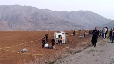 Kahramanmaraş'ta Minibüs Kazası: 2 Ölü, 7 Yaralı