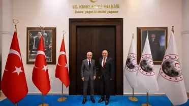 Vali Turan, Uzunköprü Kaymakamı'nı Kabul Etti