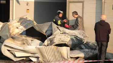 Dilovası'ndaki Yangın İnceleniyor