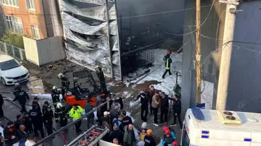 Dilovası'nda Parfüm Tesisinde Yangın