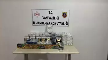 Van'da Gümrük Kaçağı Sigara Ele Geçirildi