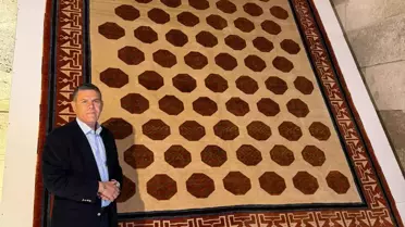 Selçuklu Halıları Sultanhanı'nda Sergileniyor