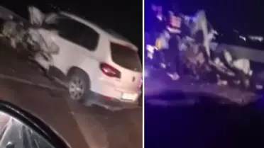 Ankara'da iki otomobil kafa kafaya çarpıştı: 4 ölü, 3 yaralı