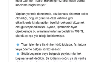 Bakanlıktan Iğdır'daki Işık İddiasına Açıklama