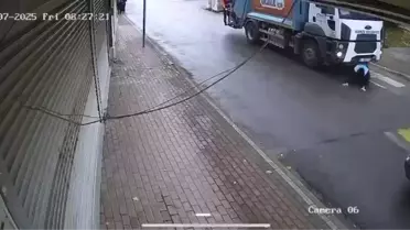 Çöp Kamyonu Kazasında Bir İşçi Hayatını Kaybetti