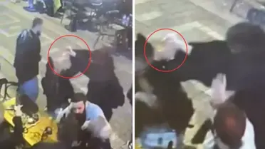 Çakmak çakıp yaktı, korkunç anların görüntüleri ortaya çıktı