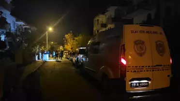 Çorum'da Silahlı Kovalamaca Kamerada