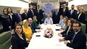 Cumhurbaşkanı Erdoğan: '(Gazze) Yardım koridorları kasıtlı olarak tıkanmakta, insani yardımların bölgeye ulaşması maalesef engellenmekte. Günlük 600 tır insani yardım girişine izin verilecekti fakat bu sözler yerine getirilmiyor.'