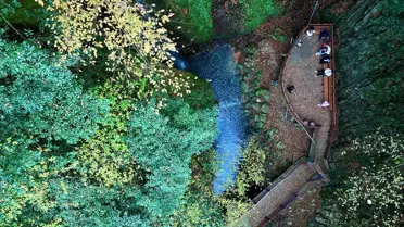 Aktaş Şelalesi Sonbahar Güzellikleriyle Doğaseverleri Bekliyor