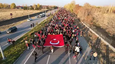 Erzurum'da 148 yıl önceki kahramanlık ruhu bir kez daha yaşatıldı