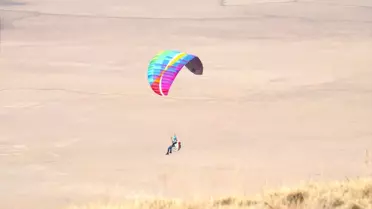 Erzurum'da Yeni Yamaç Paraşütü Alanı