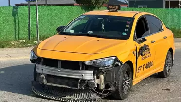 Gerze'de otomobil ile motosikletin çarpışması sonucu bir kişi yaralandı