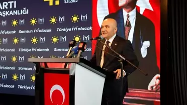 Erhan Usta İYİ Parti Kongresinde İktidar Eleştirisi Yaptı