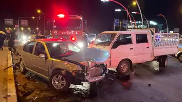 Karaman'da Trafik Kazası: 1 Yaralı