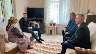 Kaymakam Özderin'den Aile Ziyaretleri