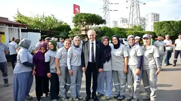 Kepez Belediye Başkanı Kocagöz, Sezonluk İşçilere Daimi Personel Müjdesi Verdi