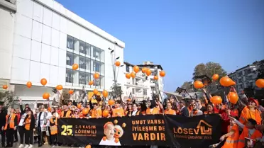 Ordu'da Lösemiye Farkındalık Yürüyüşü