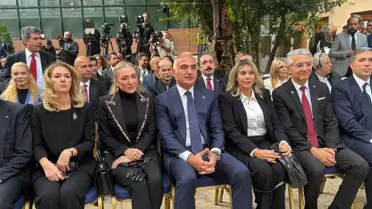 Restore edilen Atatürk'ün Selanik'te doğduğu ev, Bakan Ersoy'un katıldığı törenle açıldı