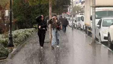Tekirdağ ve Kırklareli'nde Sağanak Yağış