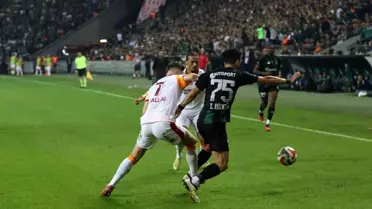 Kocaelispor, Galatasaray'ı 1-0 Mağlup Etti