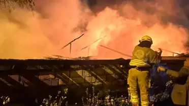 Manisa'da Yangın: Bir Ev Kullanılamaz Hale Geldi