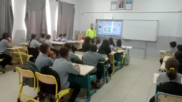 Öğrencilere Trafik Eğitimi