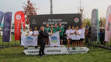 Atatürk'ü Anma Töreni ve Atletizm Yarışları
