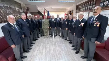Korgeneral Altuğ'dan Gazilere Ziyaret