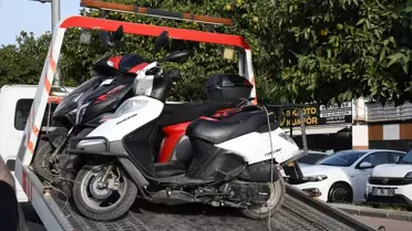 Adana'da Motosiklet Denetimi: 106 Ceza Kesildi