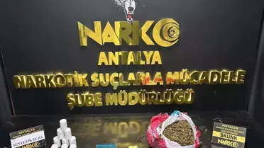 Antalya'da Uyuşturucu Operasyonu