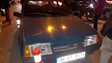 Çankaya'da Otomobil Kazası: Bir Kişi Yaralandı