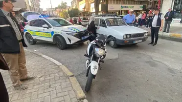 Nazilli'de Motosiklet Kazası