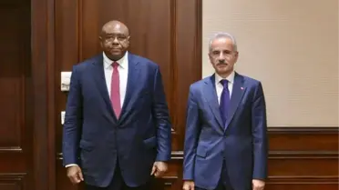 Uraloğlu, Kongo Ulaştırma Bakanı ile Görüştü