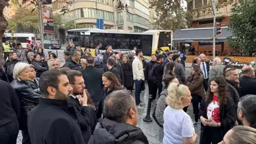 Beşiktaş'ta Atatürk'ün 87. Yıl Dönümü Anma Yürüyüşü Düzenlendi