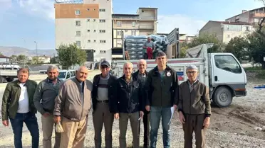 Osmaneli'nde Çiftçilere Buğday Tohumu Dağıtıldı