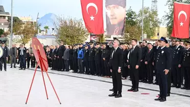 Atatürk, Antalya'da Anıldı