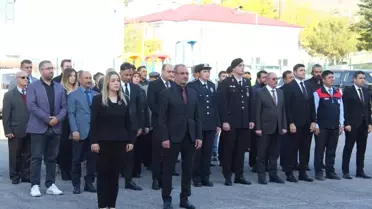 Atatürk, 87. Yılında Ağın'da Anıldı