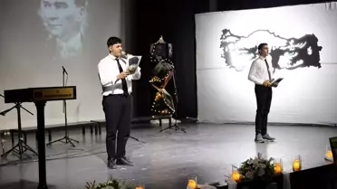 Büyük Önder Atatürk ebediyete intikalinin 87. yılında Merzifon ve Göynücek'te anıldı