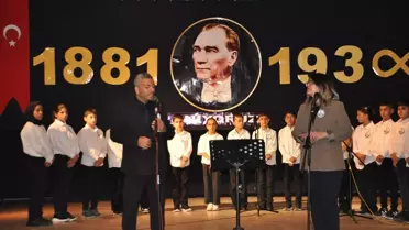 Atatürk'ü Anma Töreni Hizan'da Yapıldı