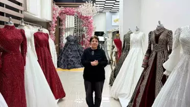 Azize Toy: Depreme Rağmen Gelinlik sektöründe Mücadele