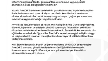 DMM'den Atatürk Anma Yasağı İddialarına Yanıt