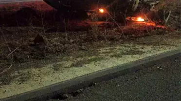 Gümüşhane'de Trafik Kazası